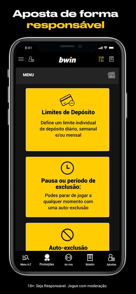 Bwin Ios app - instalar a Bwin aplicação no iPhone