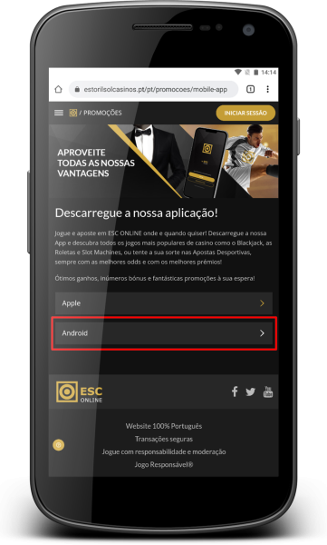 ESC Online App: Download em iOS + Android (APK)